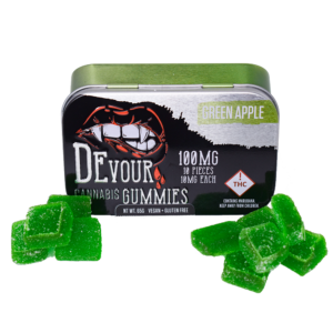 Green Apple Devour Cannabis Gummies | Buy Devour Edibles