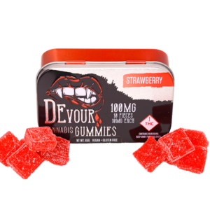 Devour Strawberry Thc Gummies | Devour THC Gummies