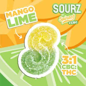 Mango Lime Sourz Gummies | Sourz Gummies For Sale